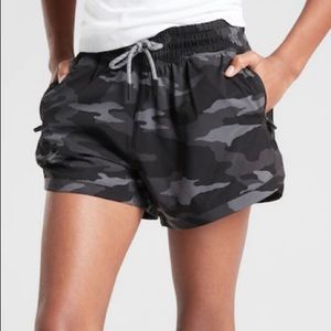 Athleta girl army shorts